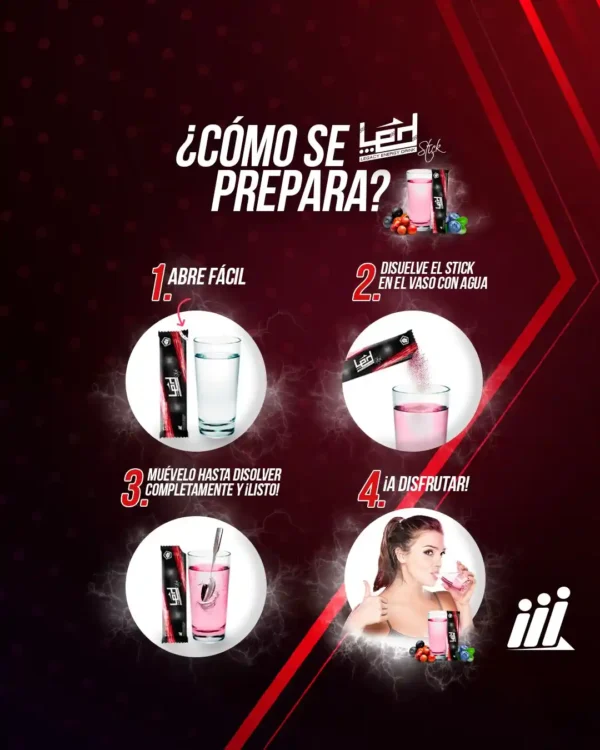 bebida energética natural LED Stick Legacy Energy Drink energía diaria bebida energética natural LED Stick Legacy Energy Drink energía y enfoque