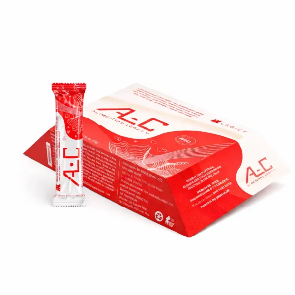 AL-C Batido Nutricional Innovador mejor batido nutricional con tarwi y maca y mix de vitaminas AL-C presentación 12 sticks