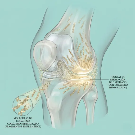 colágeno hidrolizado para articulaciones y dolor articular