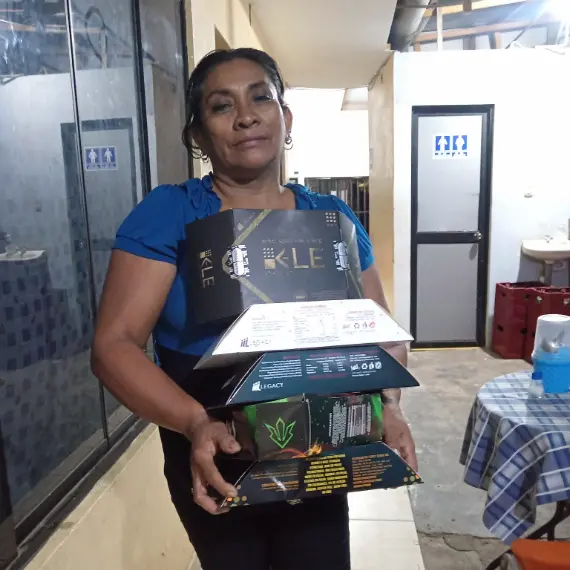Testimonio visual de cliente